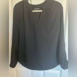 Lord & Taylor black blouse.